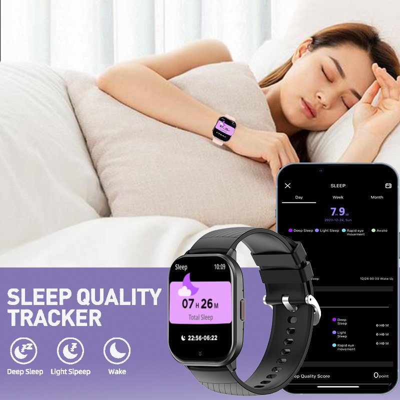 Cheap Luxury Fitness Sports Waterproof 2.01" Smartwatch Android Fashion Relojes Inteligente Smart Watch 2023 2024 For Men Women